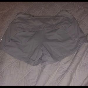 lululemon speed up shorts!!